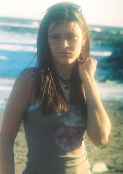 Photo of Julie Dubela at the beach