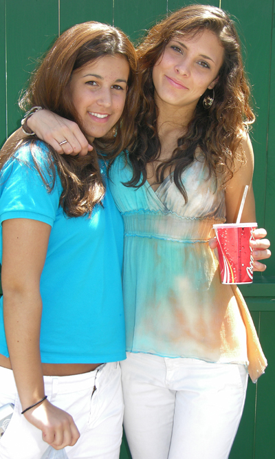 Photo of Julie Dubela with friend